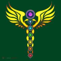 Caduceus With 7 Chakras Sustainable Beanie