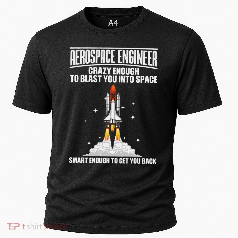 Cool Aerospace Engineer Art For Men Women Aeronautical Space Cooling Performance Crew T-Shirt
