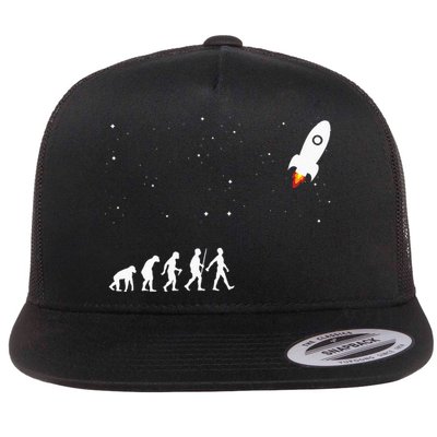 Cool Aerospace Engineer For Men Women Aeronautical Engineer Flatbill Hat