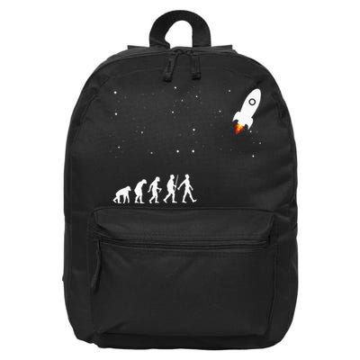 Cool Aerospace Engineer For Men Women Aeronautical Engineer 16 in Basic Backpack