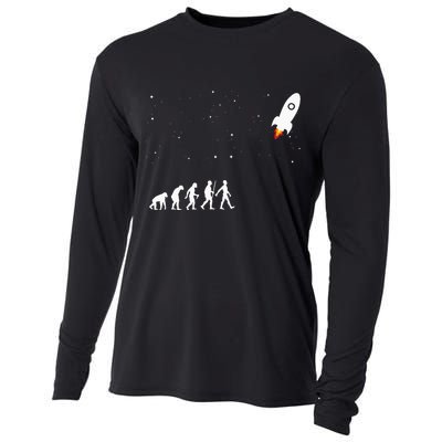 Cool Aerospace Engineer For Men Women Aeronautical Engineer Cooling Performance Long Sleeve Crew