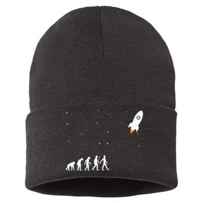 Cool Aerospace Engineer For Men Women Aeronautical Engineer Sustainable Knit Beanie