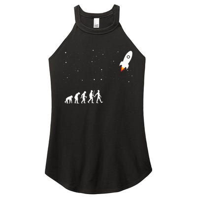 Cool Aerospace Engineer For Men Women Aeronautical Engineer Women's Perfect Tri Rocker Tank