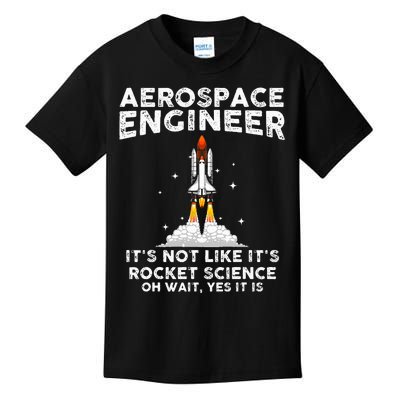 Cool Aerospace Engineer For  Rocket Scientist Space Kids T-Shirt