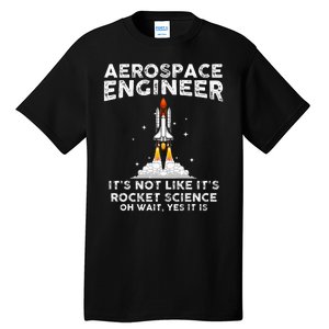 Cool Aerospace Engineer For Women Rocket Scientist Space Tall T-Shirt