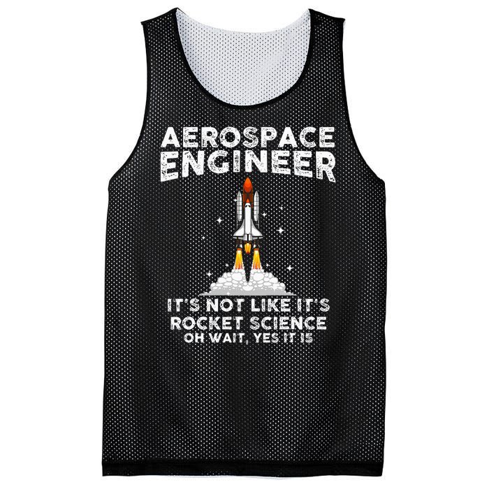 Cool Aerospace Engineer For Women Rocket Scientist Space Mesh Reversible Basketball Jersey Tank