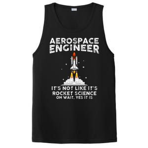 Cool Aerospace Engineer For Women Rocket Scientist Space PosiCharge Competitor Tank