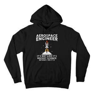 Cool Aerospace Engineer For Women Rocket Scientist Space Tall Hoodie