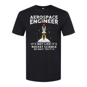 Cool Aerospace Engineer For Women Rocket Scientist Space Softstyle CVC T-Shirt