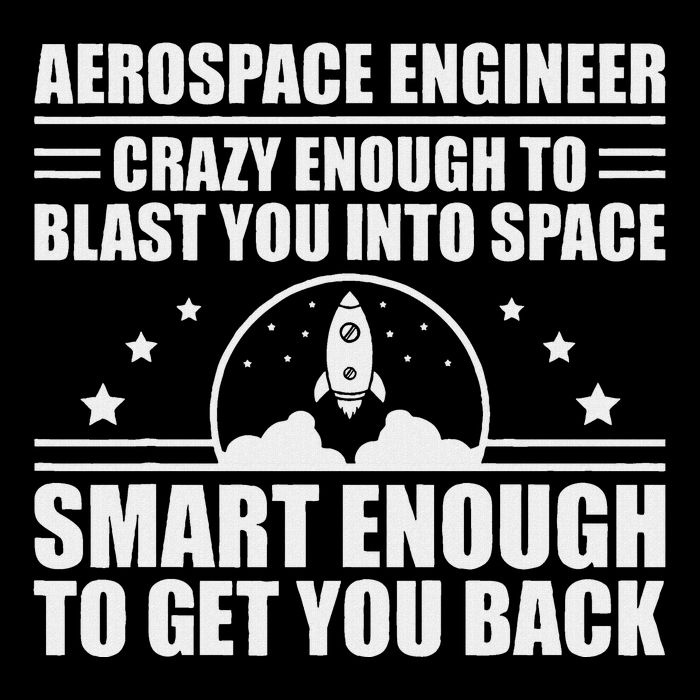 Cool Aerospace Engineer Art For Women Aeronautical Space 16 in Basic Backpack
