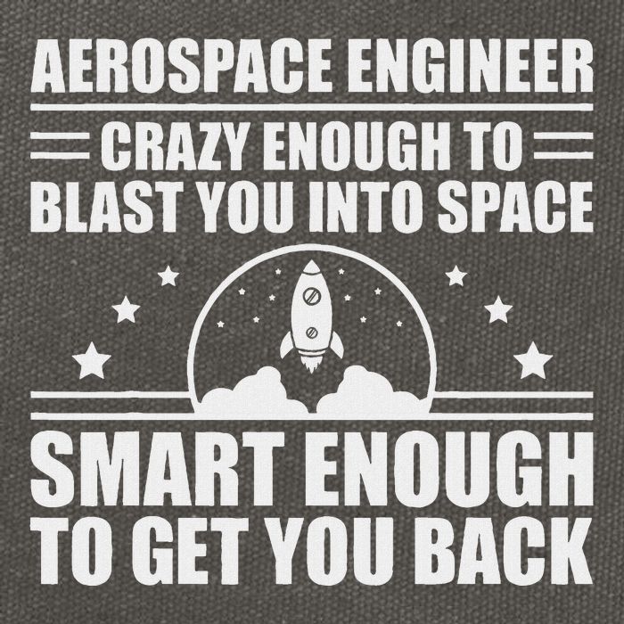 Cool Aerospace Engineer Art For Women Aeronautical Space Cotton Canvas Backpack