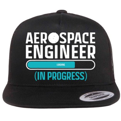 Cool Aerospace Engineer For Men Women Aeronautical Engineer Flatbill Hat