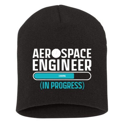 Cool Aerospace Engineer For Men Women Aeronautical Engineer Short Acrylic Beanie