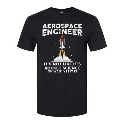 Cool Aerospace Engineer For Men Women Rocket Scientist Space Softstyle® CVC T-Shirt