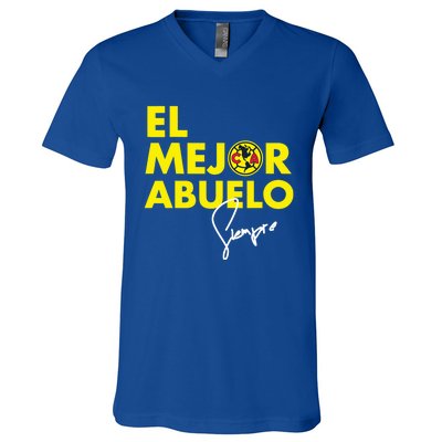 Club America El Mejor Abuelo V-Neck T-Shirt