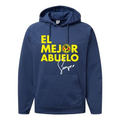 Club America El Mejor Abuelo Performance Fleece Hoodie