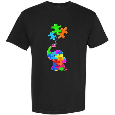 Cute Autism Elephant Autism Awareness Autistic Garment-Dyed Heavyweight T-Shirt