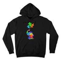 Cute Autism Elephant Autism Awareness Autistic Hoodie