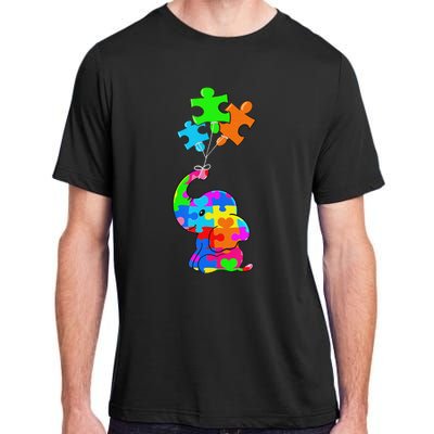 Cute Autism Elephant Autism Awareness Autistic Adult ChromaSoft Performance T-Shirt