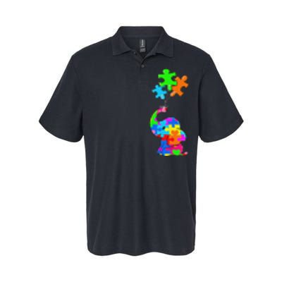 Cute Autism Elephant Autism Awareness Autistic Softstyle Adult Sport Polo