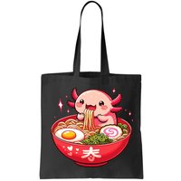 Cute Axolotl Eats Ramen Noodles Axolotls Ramen Bag