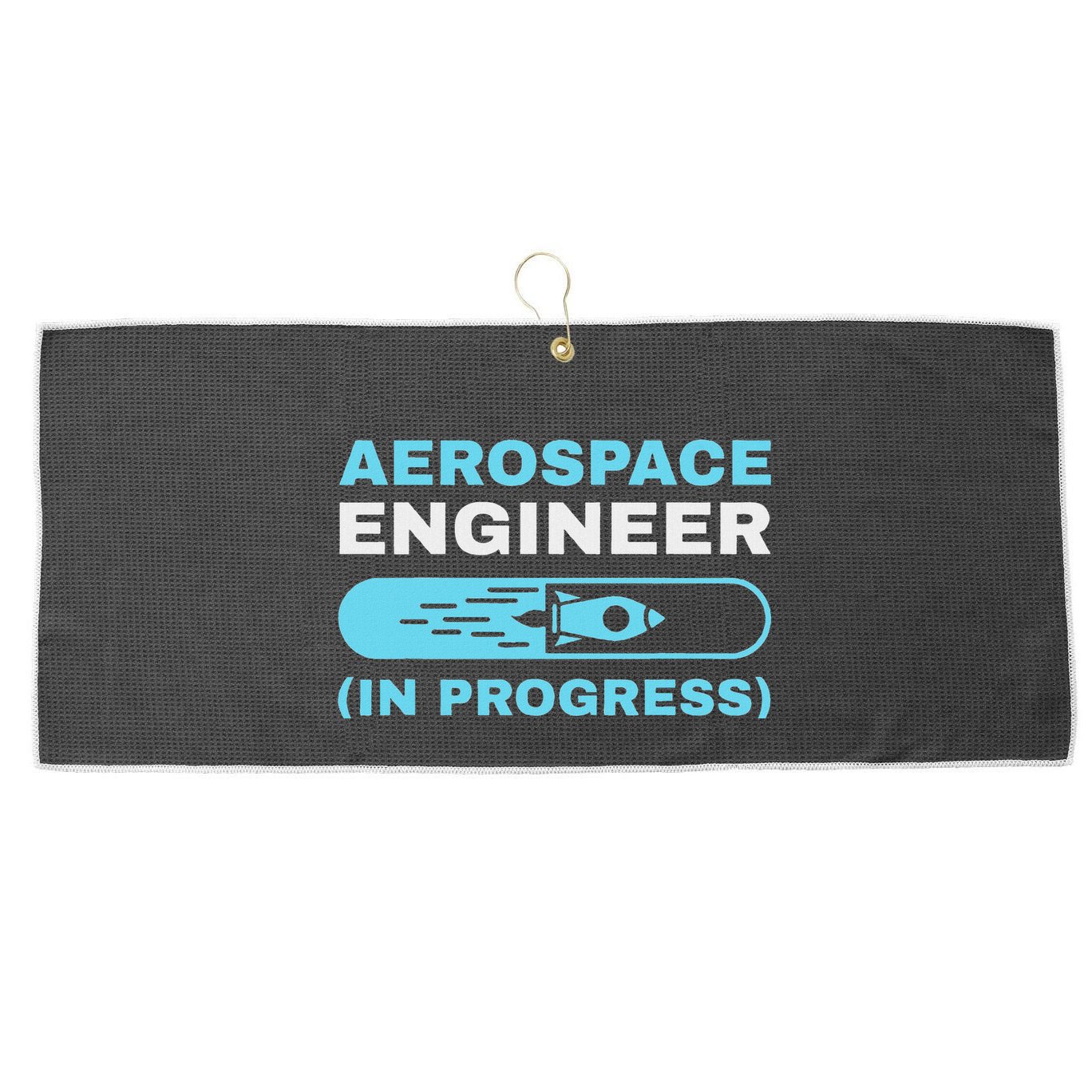 Cool Aerospace Engineer For Women Aeronautical Engineer Large Microfiber Waffle Golf Towel