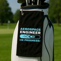 Cool Aerospace Engineer For Women Aeronautical Engineer Golf Towel