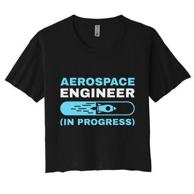Cool Aerospace Engineer For Women Aeronautical Engineer Crop Top