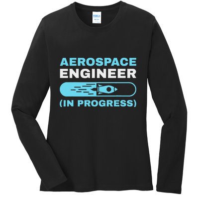 Cool Aerospace Engineer For Women Aeronautical Engineer Ladies Long Sleeve Shirt