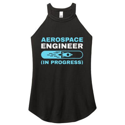 Cool Aerospace Engineer For Women Aeronautical Engineer Women's Perfect Tri Rocker Tank