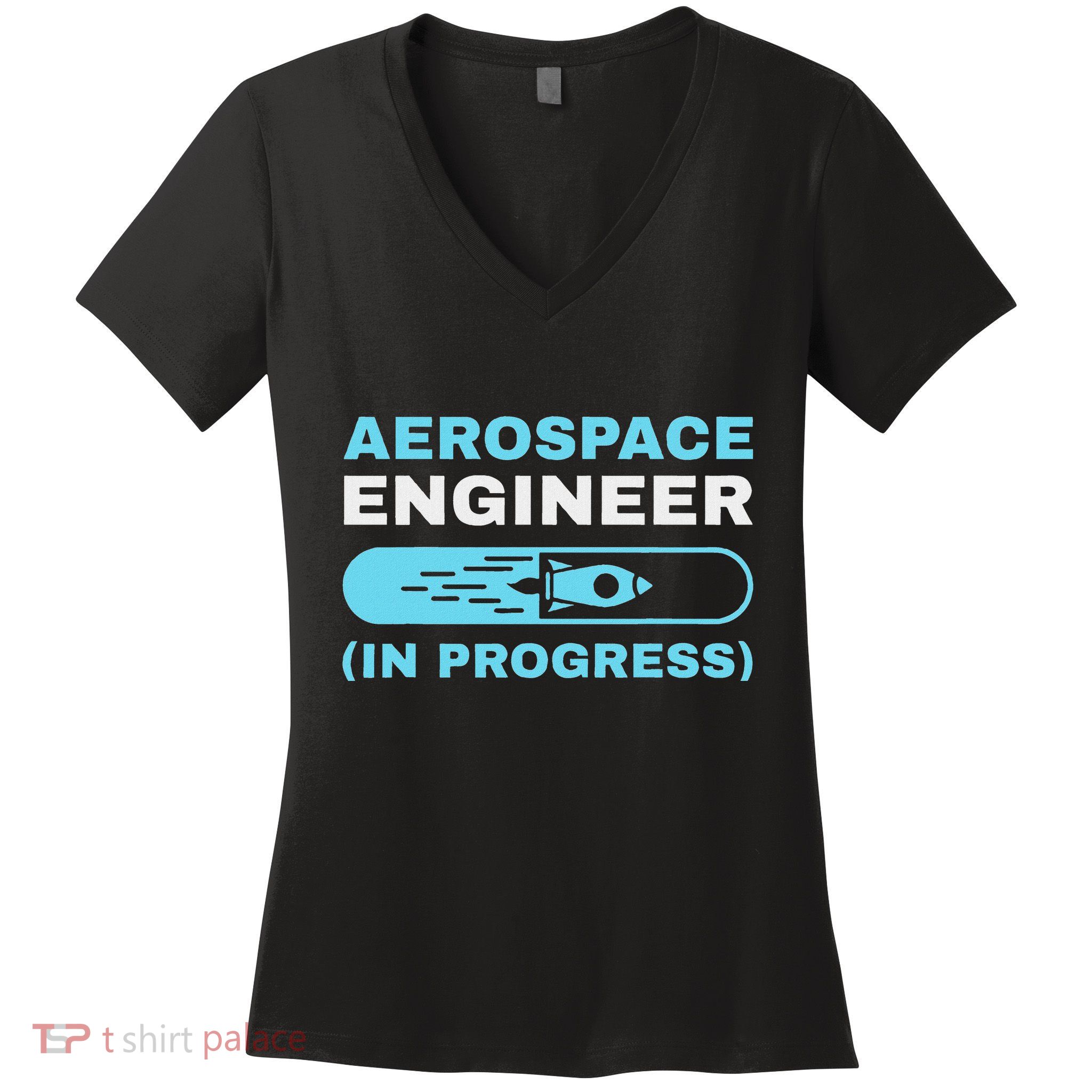 Cool Aerospace Engineer For Women Aeronautical Engineer Women's V-Neck T-Shirt