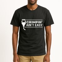 Crimpin Aint Easy Software Developer Pun It Tall T-Shirt
