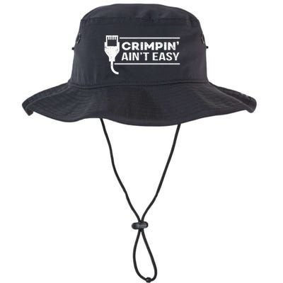 Crimpin Aint Easy Software Developer Pun It Legacy Cool Fit Booney Bucket Hat