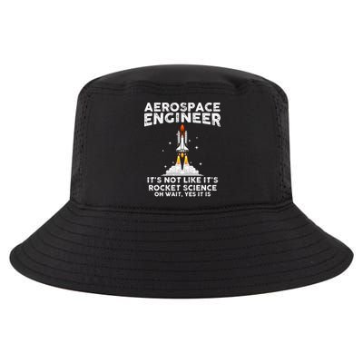Cool Aerospace Engineer For Men Women Rocket Scientist Space Cool Comfort Performance Bucket Hat