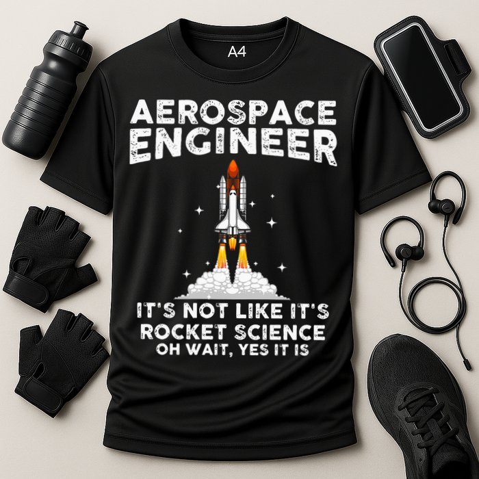 Cool Aerospace Engineer For Men Women Rocket Scientist Space Performance Shirt
