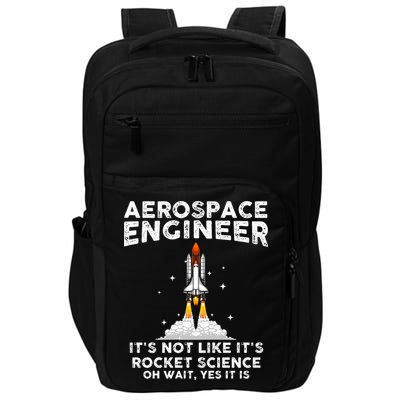 Cool Aerospace Engineer For Men Women Rocket Scientist Space Impact Tech Backpack