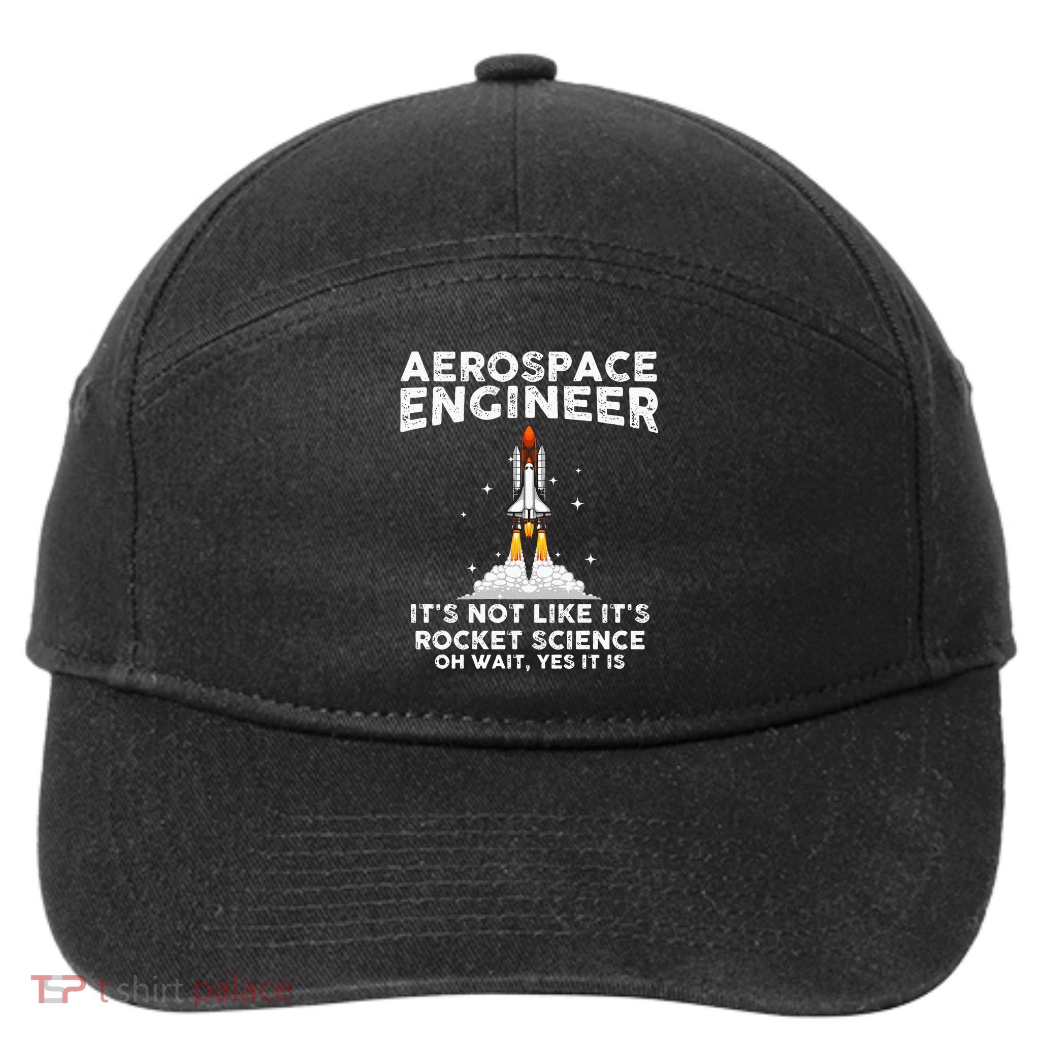 Cool Aerospace Engineer For Men Women Rocket Scientist Space 7-Panel Snapback Hat