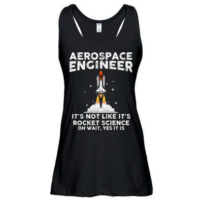 Cool Aerospace Engineer For Men Women Rocket Scientist Space Ladies Essential Flowy Tank