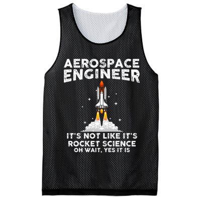 Cool Aerospace Engineer For Men Women Rocket Scientist Space Mesh Reversible Basketball Jersey Tank
