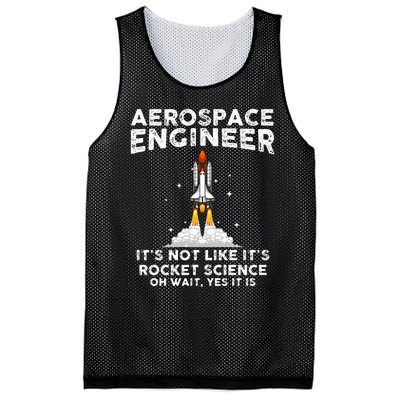 Cool Aerospace Engineer For Men Women Rocket Scientist Space Mesh Reversible Basketball Jersey Tank