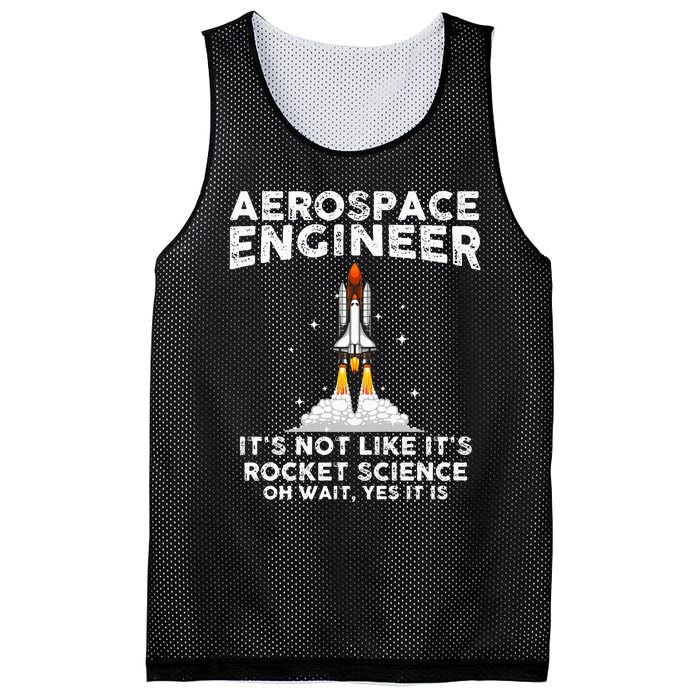 Cool Aerospace Engineer For Men Women Rocket Scientist Space Mesh Reversible Basketball Jersey Tank