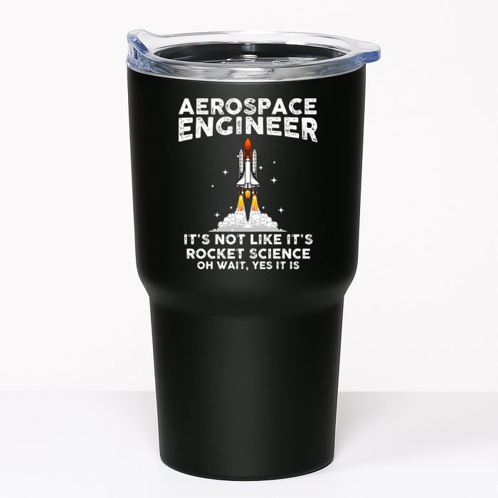 Cool Aerospace Engineer For Men Women Rocket Scientist Space Tumbler
