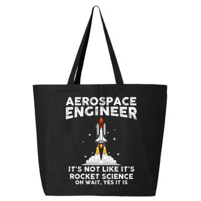 Cool Aerospace Engineer For Men Women Rocket Scientist Space 25L Jumbo Tote