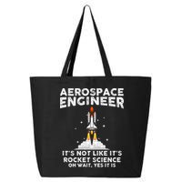 Cool Aerospace Engineer For Men Women Rocket Scientist Space 25L Jumbo Tote