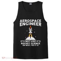 Cool Aerospace Engineer For Men Women Rocket Scientist Space PosiCharge Competitor Tank