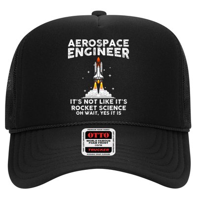 Cool Aerospace Engineer For Men Women Rocket Scientist Space Trucker Hat