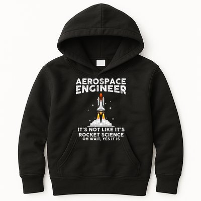 Cool Aerospace Engineer For Men Women Rocket Scientist Space Kids Hoodie