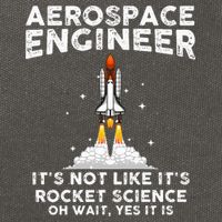 Cool Aerospace Engineer For Men Women Rocket Scientist Space Cotton Canvas Backpack