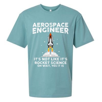 Cool Aerospace Engineer For Men Women Rocket Scientist Space Sueded Cloud Jersey T-Shirt