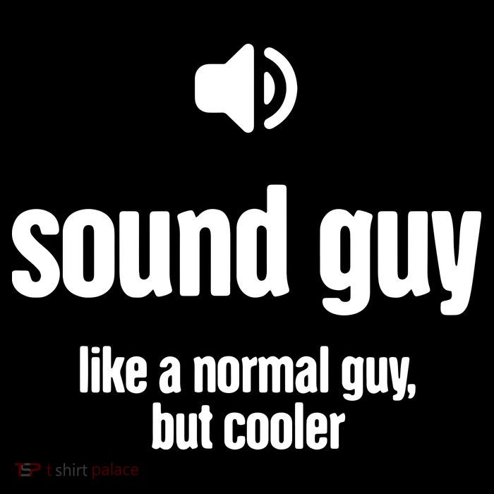 Cool Audio Engineer Funny Sound Guy Drawstring Bag